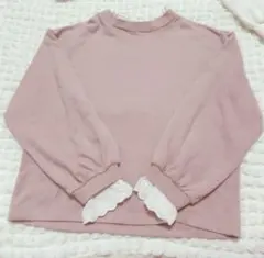 しまむら　スウェット トレーナー トップス かわいい 子供服　女の子