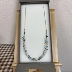 値下げ❗️CŒUR de LION スワロフスキーロングネックレス