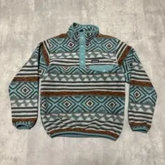 patagonia synchilla メキシコ製　フリーススナップTジャケット