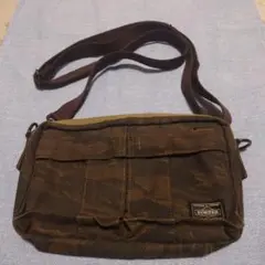 PORTER ブラウン ショルダーバッグ