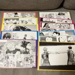 ハイキュー　リミックス特典　B5名シーンカード　12枚