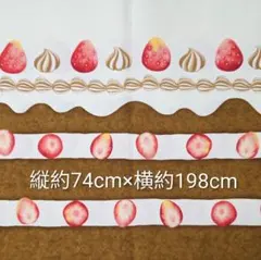 オックス生地 いちごケーキ チョコ