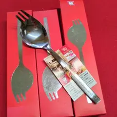 スガキヤ すがきや ラーメンフォークスプーン2本セット 旧型 貴重品