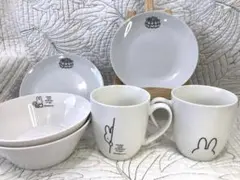 Lawsonキャンペーンのミッフィー 食器6点セット