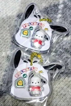 サンリオキャラクターズ❤パッケージチャーム＆チョコボーロ❤ポチャッコ 2個セット