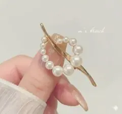 【即日発送‼️】ブローチ　パールブローチ　入学式卒業式コサージュビジュー入園式