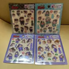 忍たま乱太郎チェリジェムステッカー4枚セット 正規品 新品ボンボンドロップシール