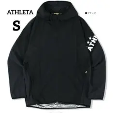 未使用 極美品 ATHLETAウィンドウォームジャケット S 黒　防寒 防風