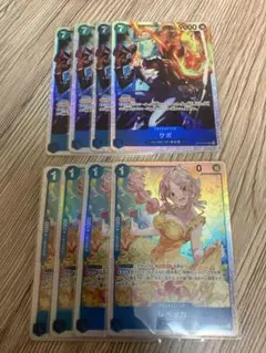 レベッカ SR 4枚 サボ SR 4枚 op15 神の島の冒険