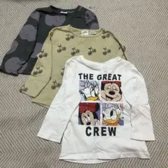 ZARA ザラ Tシャツ ディズニー 長袖 3枚セット 98cm