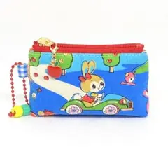 ミニミニポーチ　レトロアニマル　ドライブ