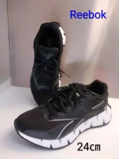美品☆ Reebok ジグ ダイナミカ 4 スニーカー ブラック 厚底 24cmのサムネイル