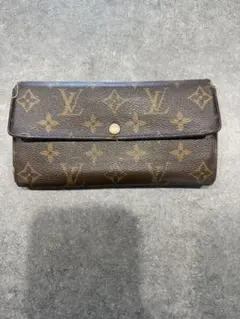 ルイヴィトン　モノグラム　三つ折り　長財布