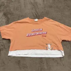 anap ロゴプリント チェーン付き Tシャツ 120cm