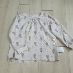 ⑦UNIQLOパジャマ上下セット 長袖　100cmのサムネイル