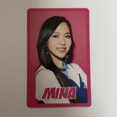 TWICE ONE MORE TIME トレカ　ハイタッチ券　MINA ミナ