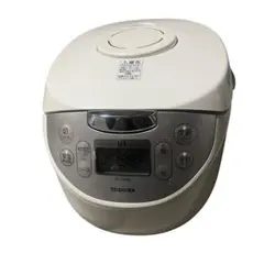 【中古品】炊飯器　東芝RC10-VXE2 炎匠炊き RC-10MGX-K 東芝 5.5合炊き 真空圧力IHジャー炊飯器 グラン