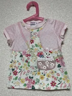 ミキハウス　うさこTシャツ　80