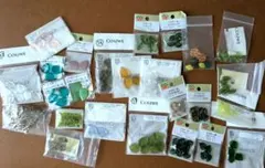 COSJWE ガラスリーフ　チェコビーズセット