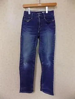 75168　オカヤマDENIM　ジーンズ　デニムパンツ　紺　サイズ61-89