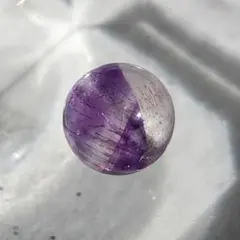 高品質 スーパーセブン 粒売り 7.5mm 316s アメジスト レピド