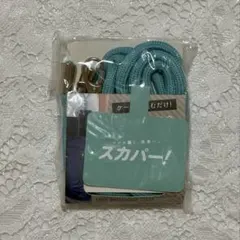 スカパー！ ロングスマホストラップ ライトブルー