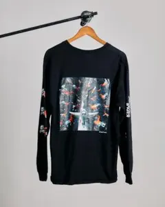 RUDE GALLERY 田島昭宇 コラボTシャツ ルードギャラリー 袖プリント 
