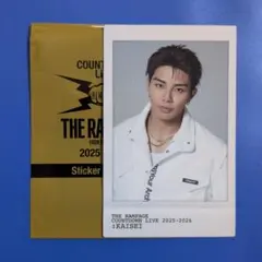 武知海青ステッカーカード