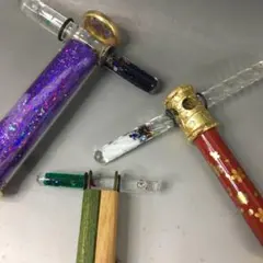 万華鏡 カレイドスコープ オイル式 3点 まとめて 昭和レトロ