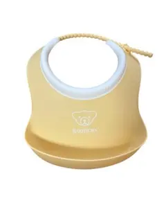 BABYBJÖRN スタイ　お食事エプロン　パウダーイエロー　ミニサイズ