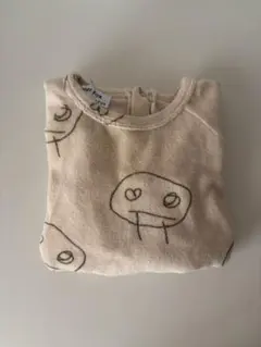 another fox アナザーフォックス ロンパース　1-2y パイル生地