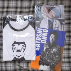 大野智さん作ミッキーマウスとクリアファイル　新品