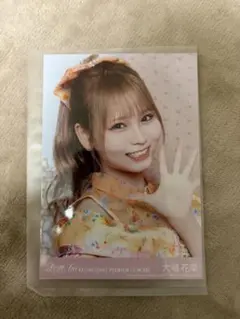 イコラブ　大場花菜　メンカラ衣装　生写真　6周年　Blu-ray 封入