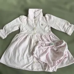 ラルフローレンカバーパンツ付きワンピース