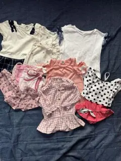 子供服(ガール)夏服　水着　まとめ売り　90cm