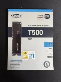 Crucial T500 1TB PCIe Gen4 NVMe M.2 SSD