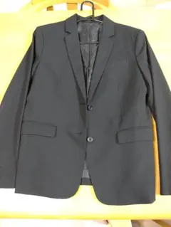 美品 ユニクロ ストレッチジャケット ブラック サイズM