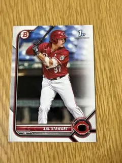 sal stewart 1st bowman paper base