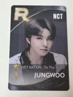 シュスエム当選 トレカ フォトカード NCT NATION ジョンウ イリチル