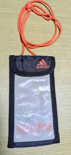 読売ジャイアンツ adidas ネックストラップ付チケットホルダー