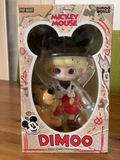 新品】POP MART DIMOO ミッキーマウス ビニールぬいぐるみバッグ