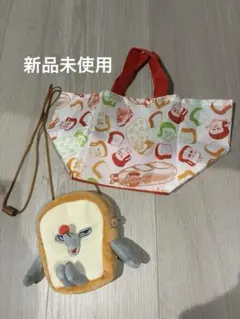 パン泥棒 キャラクター刺繍 スマホショルダーバッグ ショルダーポーチ