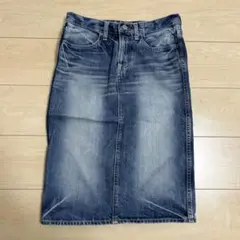 ドミンゴ　ダメージ加工　デニムスカート
