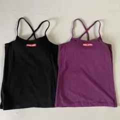 【新品★未使用】KANGOL SPORT ブラカップ付きキャミソール 2色セット