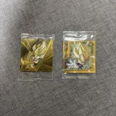 ドラゴンボール 超戦士シールウエハース超　ベジット GDR 超6-24 2枚
