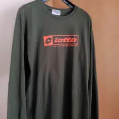 lotto 長袖Tシャツ M オリーブのサムネイル
