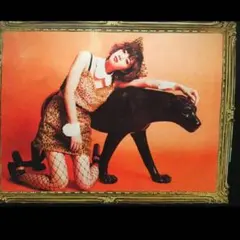 コスプレ　ヒョウ柄　セットアップ　猫　アニマル　ワンスポ　もこもこ　カチューシャ