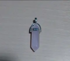 ペンダントトップ チャーム ローズクォーツ