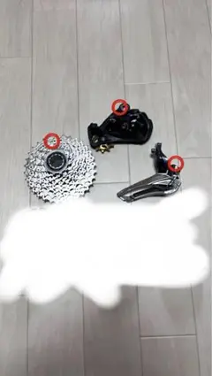 SHIMANO SORA 3500 コンポセット シフト ブレーキ共に良好 - メルカリ