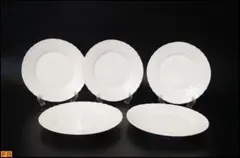 リチャードジノリ◆ベッキオホワイト プレート 5枚 約22cm 食器のサムネイル